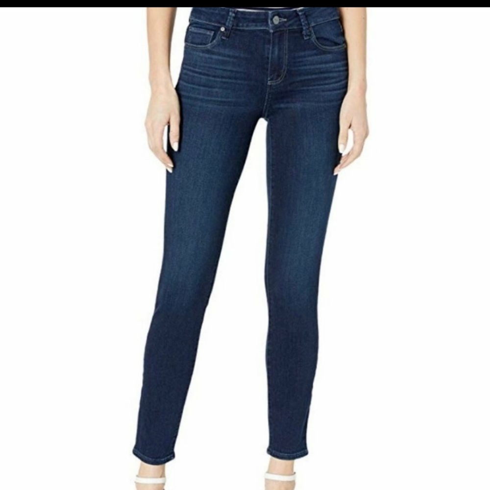 PAIGE Ankle Verdugo blue size 29 10" high rise